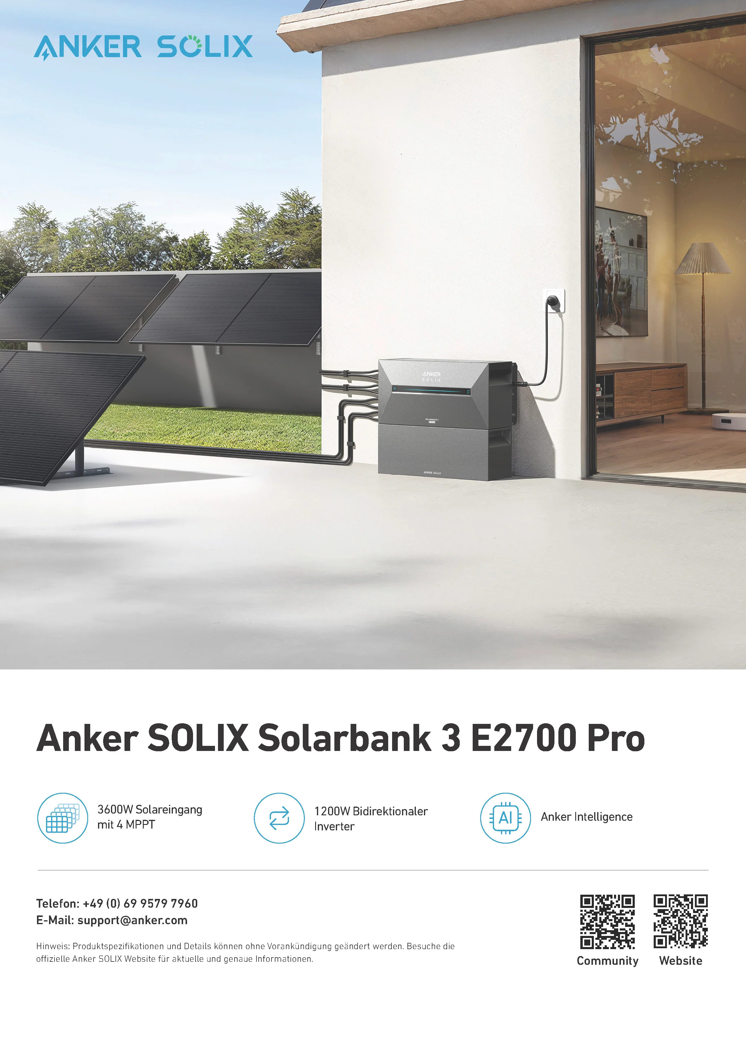 Anker SOLIX Solarbank 3 E2700 Pro | 2700 Wh Solarspeicher - Image 5