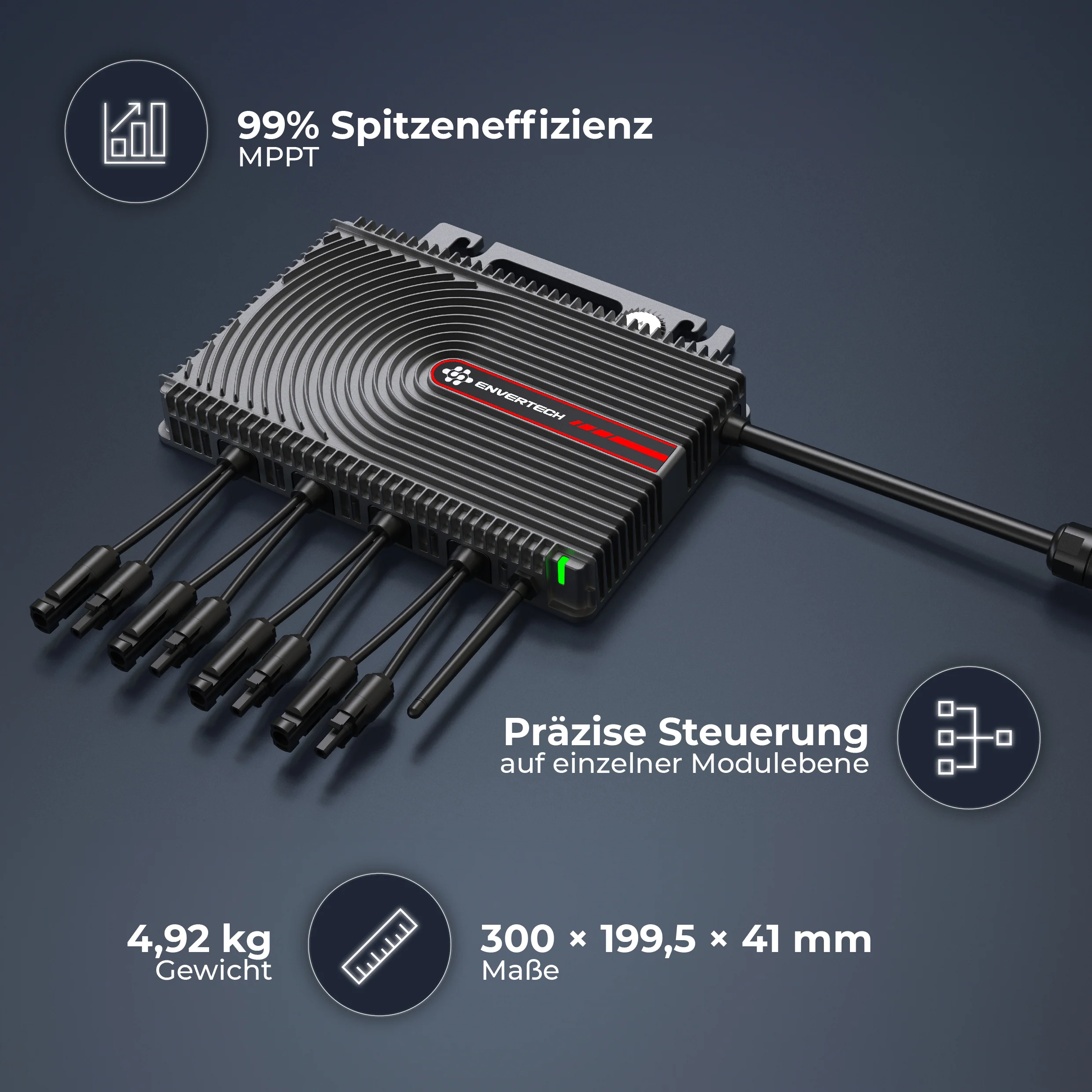 Envertech EVT2000SE Mikro-Wechselrichter 2000W - Image 3